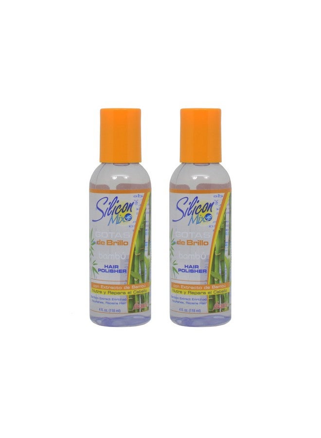 Silicon Mix Gotas De Brillo Bambu Hair Polisher 4Oz "Pack Of 2" - Image 2