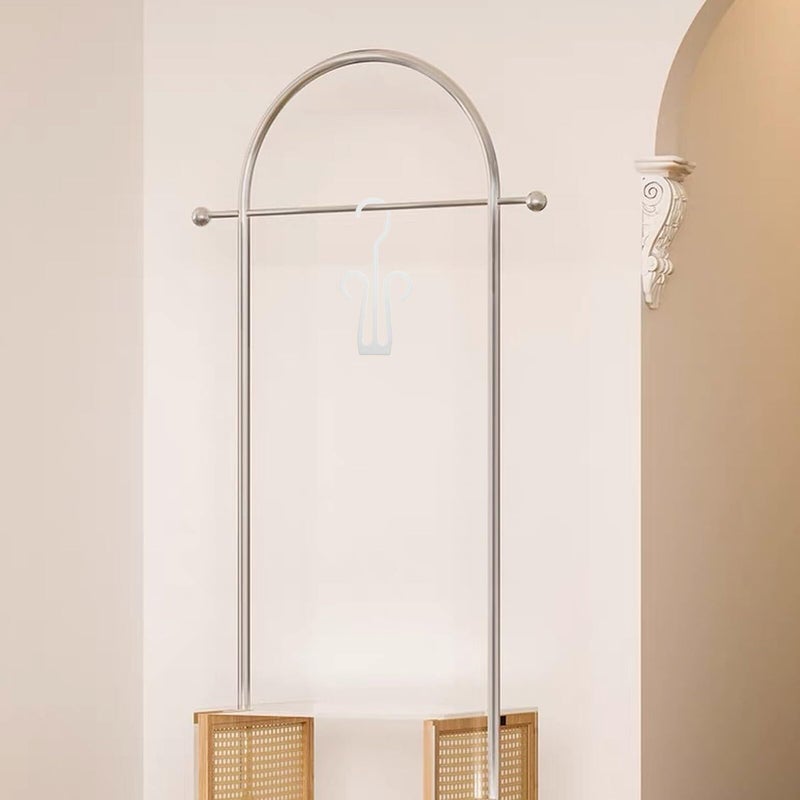 12pcs Plastic Shoe Hangers Extended Double Hook Design Slipper Drying Rack for Balcony - Image 5