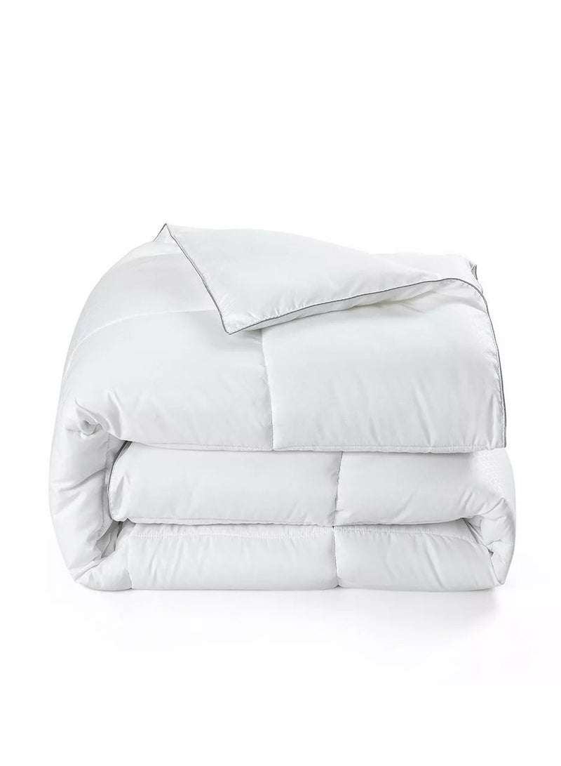 DubaiGallery 3 Pcs Set All-Season Lightweight Down Alternative Comforter, King/Queen Size, Breathable Soft Quilted Duvet Insert, Double Needle Stitching, Machine Washable, Polyester Cover, 260X240 CM  - Image 4