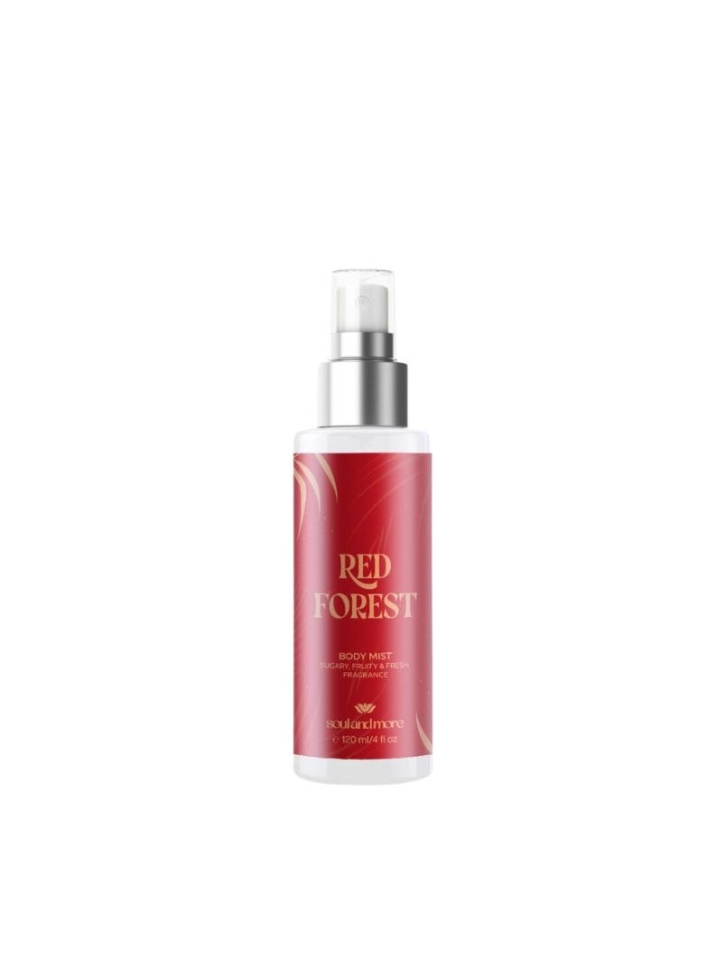 SOUL & MORE Red Forest Body Mist 120ml  - Image 1