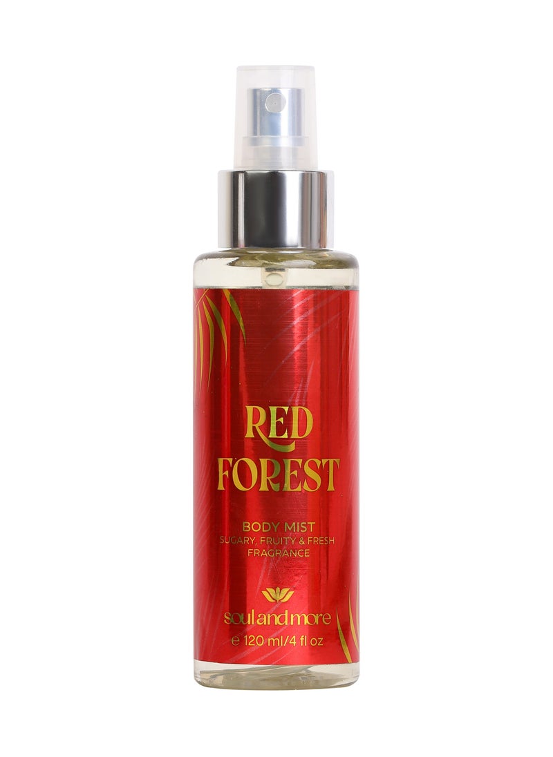 SOUL & MORE Red Forest Body Mist 120ml  - Image 2
