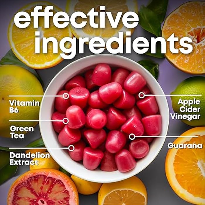 her own Debloat Gummy, Bloating and Gas Relief, Helps Reduce Water Retention, Supports Energy, with Apple Cider Vinegar and Dandelion, Gluten and Soy Free, Vegan, 60 Gummies, 60 Servings - Image 5