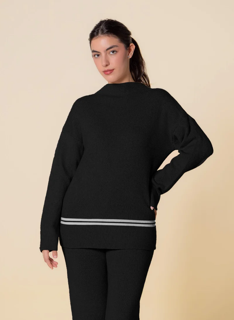 شايبس طقم محبوك مفصل