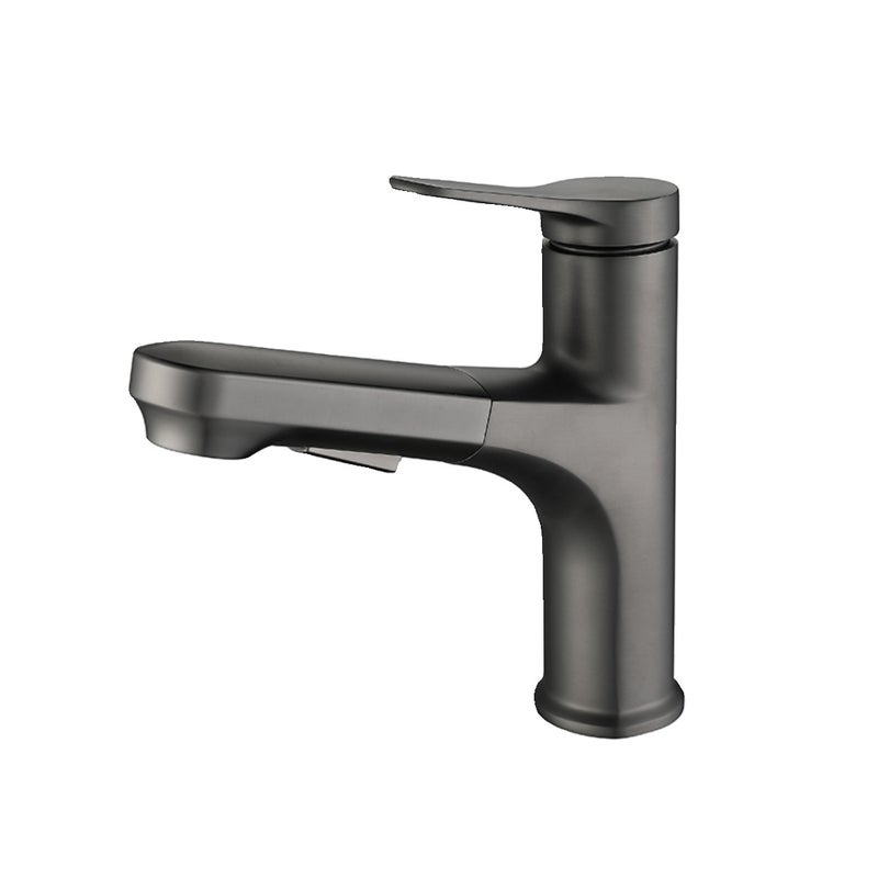 حنفية حوض غسيل من Shenjie P-3735، ماء بارد وساخن، قابلة للسحب، رمادي مسدس - Image 5