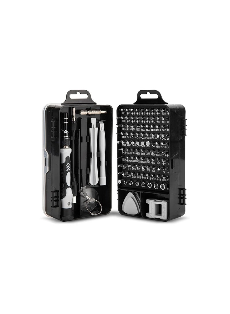 GGOOT 115 in 1 Precision Screwdrivers Set,Mini Screwdriver Set with Magnetic Screw Driver Bits Mobile Phone Tablet PC Watch Repair Hardware Tools Kit  - Image 1