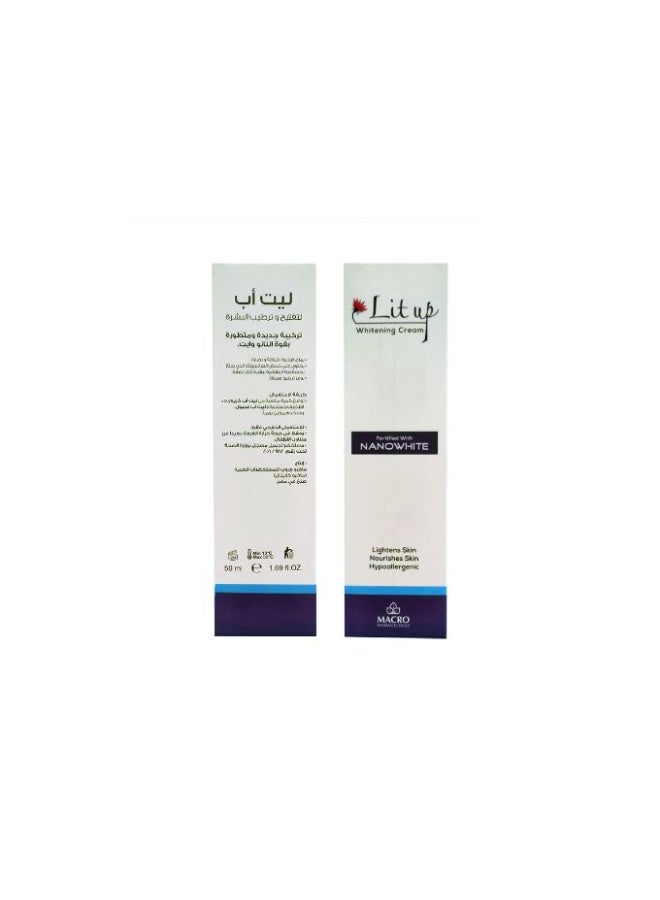 ماكرو كريم التبييض لايت اب المدعم بالنانو وايت - 50 مل - Image 2