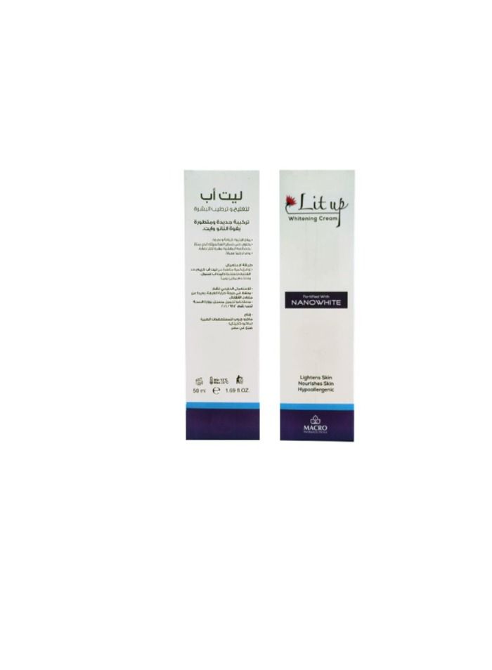 Lit Up Whitening Cream Fortified With Nanowhite -  50ml