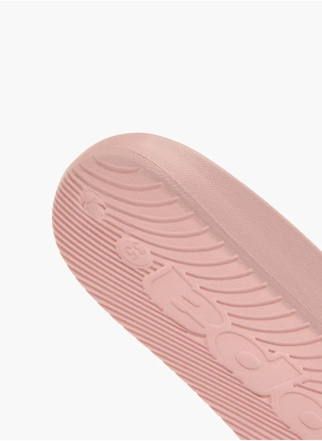 Kappa Girls' Logo Print Slip-On Slides