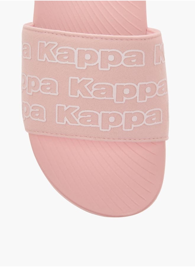 Kappa - Girls' Logo Print Slip-On Slides - Image 1