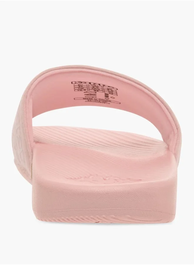 Kappa Girls' Logo Print Slip-On Slides