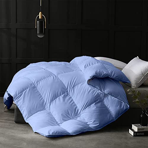 Razzai microfiber 500 GSM Winter Comforter Premium Collection Quilted Comforter (90" x 90" Inches/228cm x 228cm) - Queen Size Comforter|Sky Blue| TC - 400 - Image 1