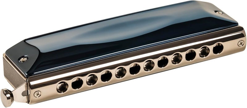 Suzuki Chromatic Harmonica G-48 Metal Cover Model in Key of C - Image 1