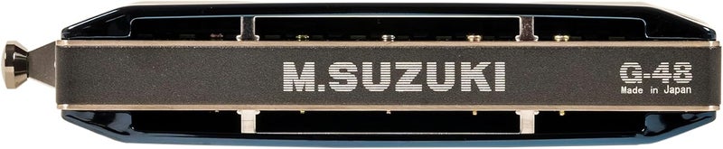 Suzuki Chromatic Harmonica G-48 Metal Cover Model in Key of C - Image 4