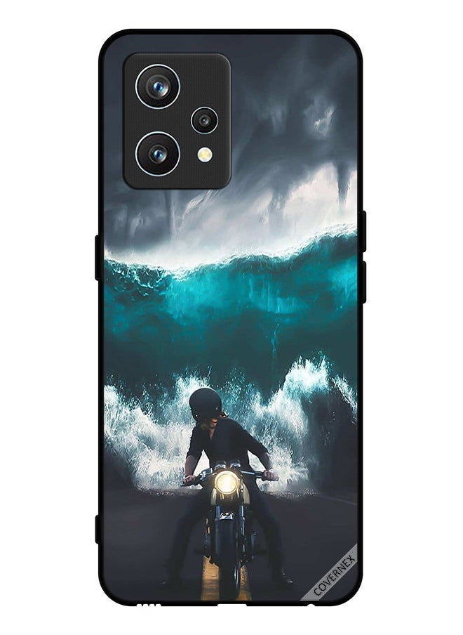 Covernex Protective Case Cover For Realme 9 Pro Plus Water Wave Art  - Image 1