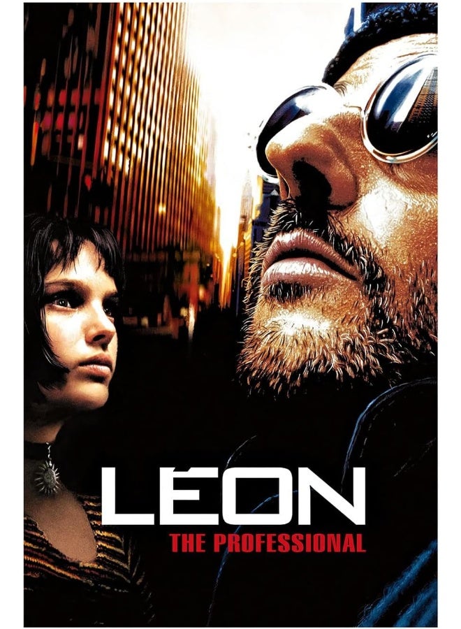 Ukeclvd Leon The Professional Movie Poster Family Decorative Painting Wall Art Canvas Posters Gifts 12x18 inch No Frame - Image 1