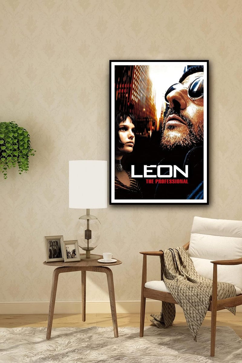 Ukeclvd Leon The Professional Movie Poster Family Decorative Painting Wall Art Canvas Posters Gifts 12x18 inch No Frame - Image 3