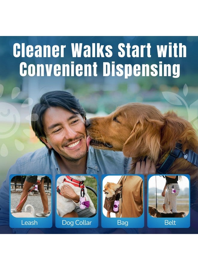 بت آن بت أكياس فضلات الكلاب من Pet N Pet، 288 كيسًا برائحة اللافندر مع موزع مقود، معتمدة من وزارة الزراعة الأمريكية، 38% نباتي و62% بولي إيثيلين، كيس فضلات الكلاب. - Image 5