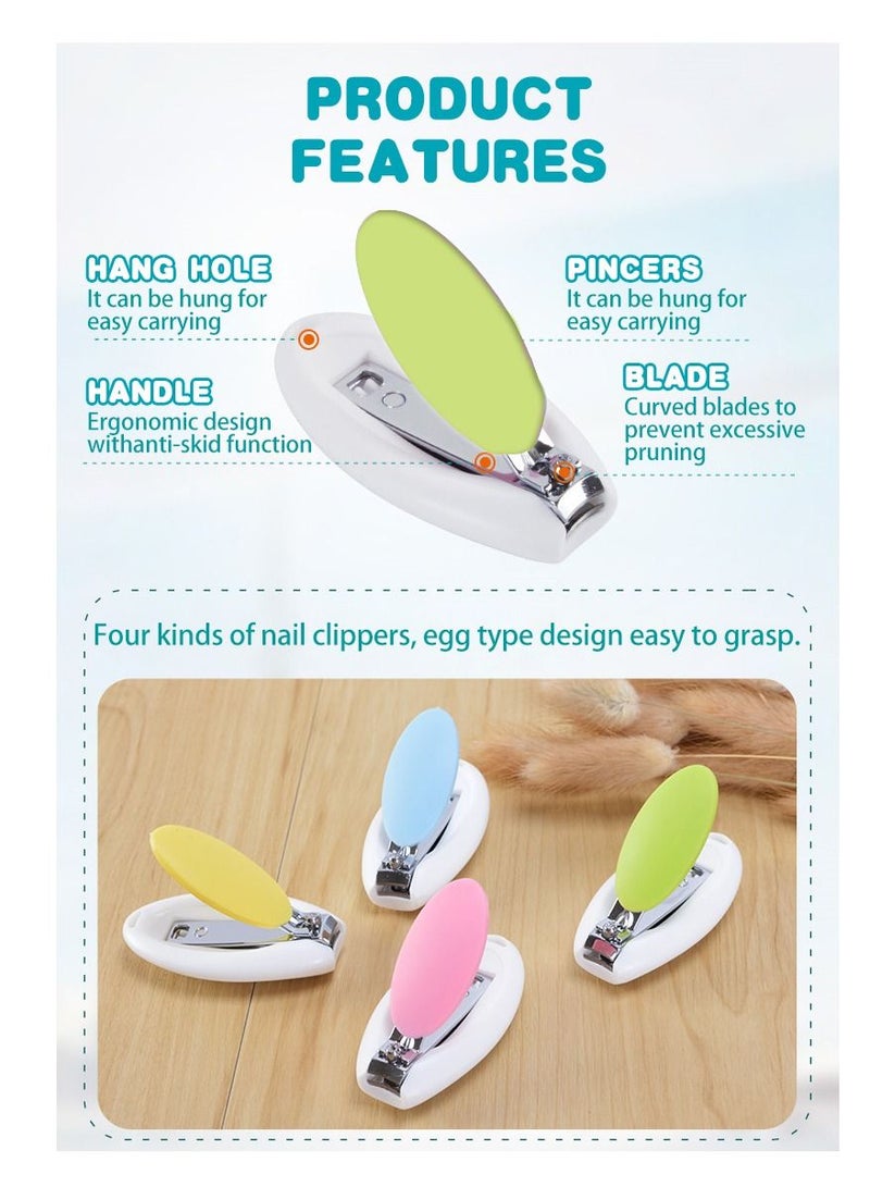 لوكو قصافة أظافر على شكل بيضة-3 قطعة - Image 2