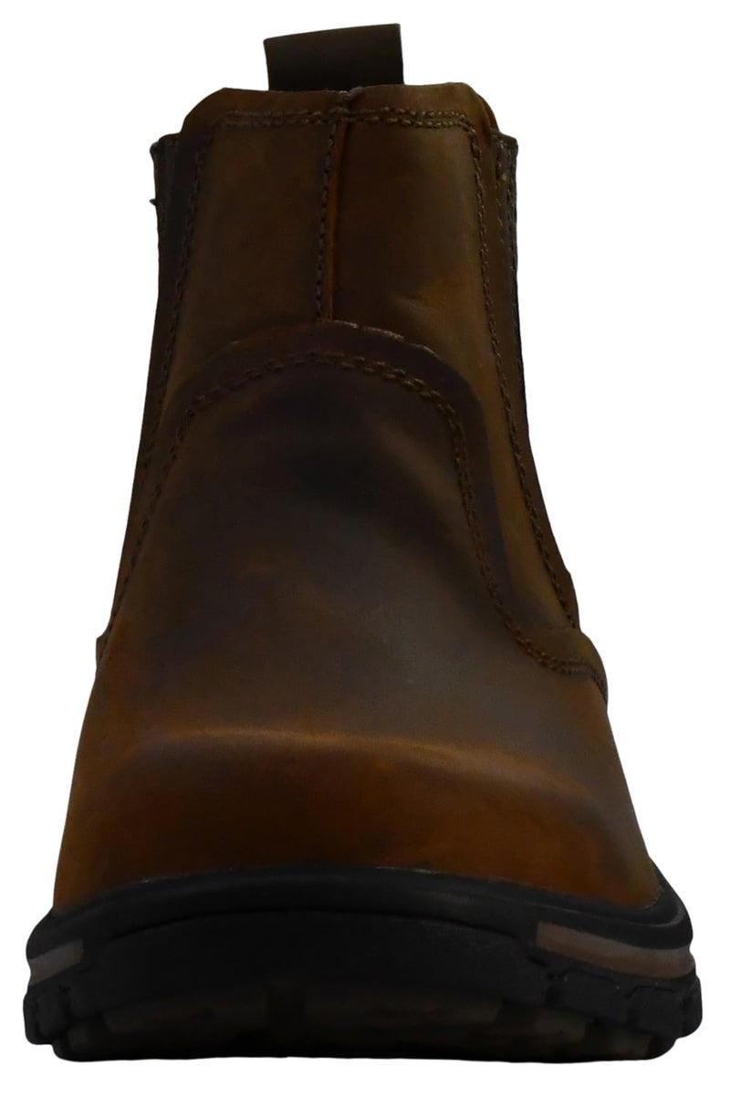 Skechers Men's Relaxed Fit Segment - Dorton, Dark Brown, 8.5 - Image 2