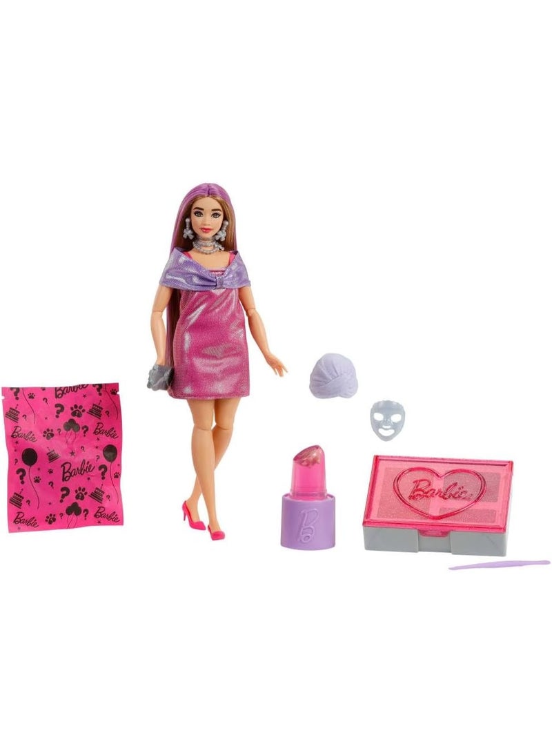 Barbie Party Unboxed Reveal Glam Party Series - Curvy JFY67 - Image 1