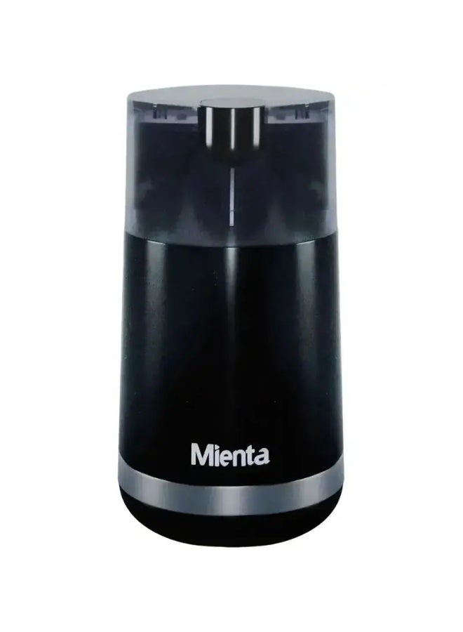 ميانتا مطحنة حبوب القهوة بريستو 150 وات، 70 جرام، أسود CG44235A