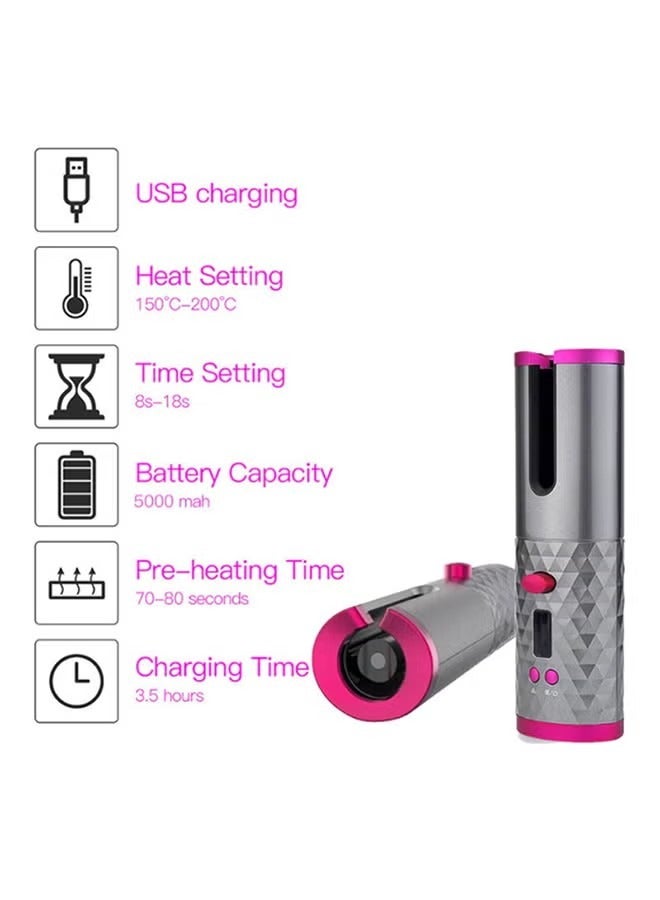 ORiTi Wireless Automatic Curling Iron with Rechargeable Battery - Image 4
