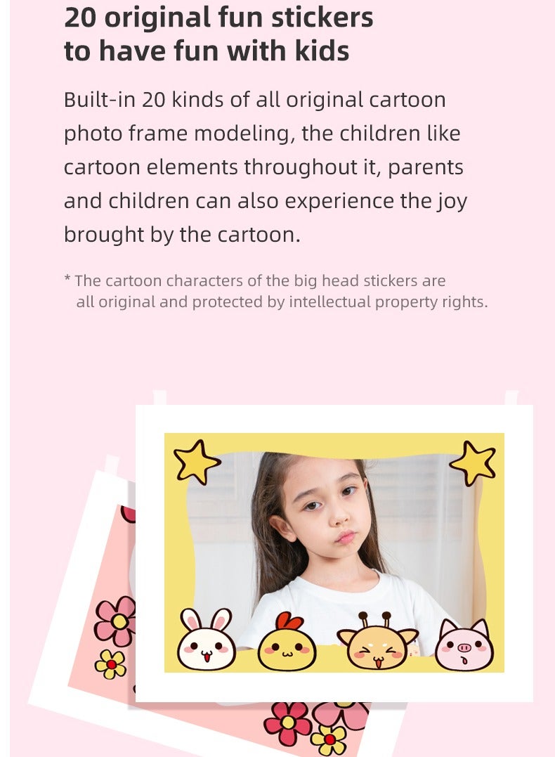 GULFLINK Kids Toy Digital Camera for Child Boys Girls White rabbit - Image 4