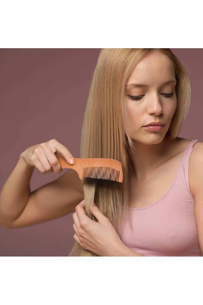 Wooden hair comb for detangling - Image 3