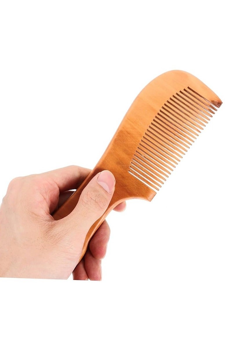 Wooden hair comb for detangling - Image 2