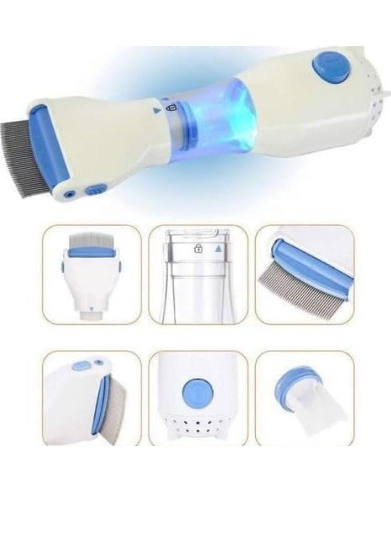 Generic - Electric Lice Comb, Electric Head Lice Suction Comb, Non-stick Head Lice Treatment, Lice Hunting Comb, Head Lice Combs, Head Lice Hair Cleaners - Image 1