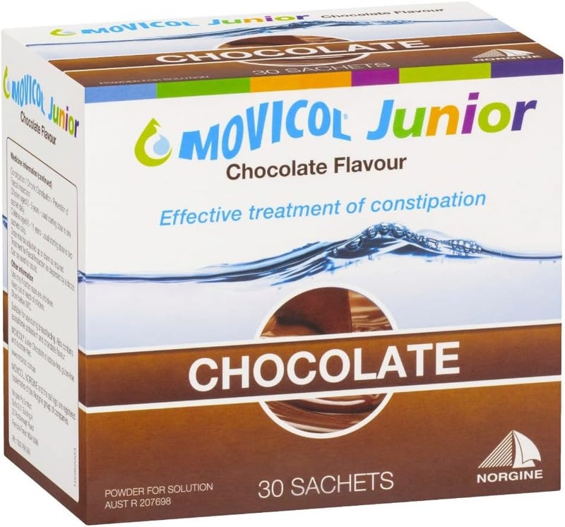 MOVICOL عبوة شوكولاتة جونيور 30 حبة