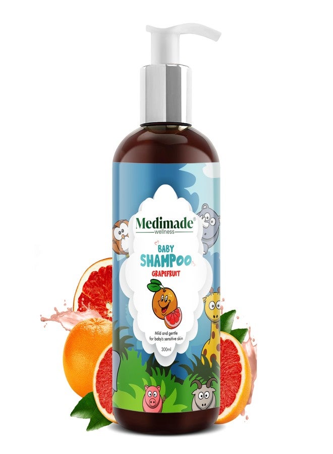 Medimade Baby Shampoo Grapefruit Mild and gentle for Baby's Sensitive Skin - 300ml - Image 1