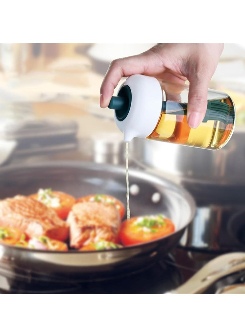 Loquat Cooking Olive Oil Bottle Dispenser for Kitchen，Oil Container Dispenser with Brush - Image 3