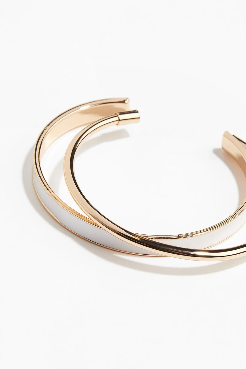H&M 2-pack cuff bracelets