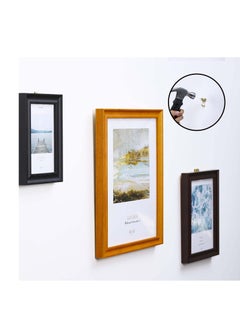 NIBEMINENT Wall Hanging Kit, Picture Painting Mirror Hooks, Hangers, for Mounting Frames Mirrors, Clock, Shelves, Pictures, Canvas, Office Pictures  - Image 2