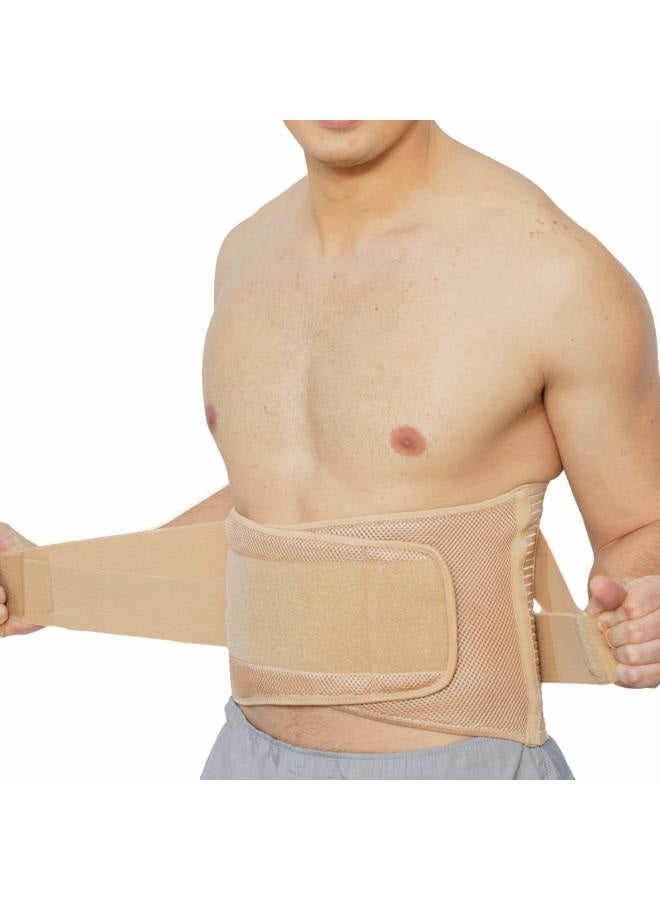 NEOtech Care - Lumbar Back Support - Adjustable Compression - Breathable - Posture Weight Lifting (Charcoal XXL) - Image 4