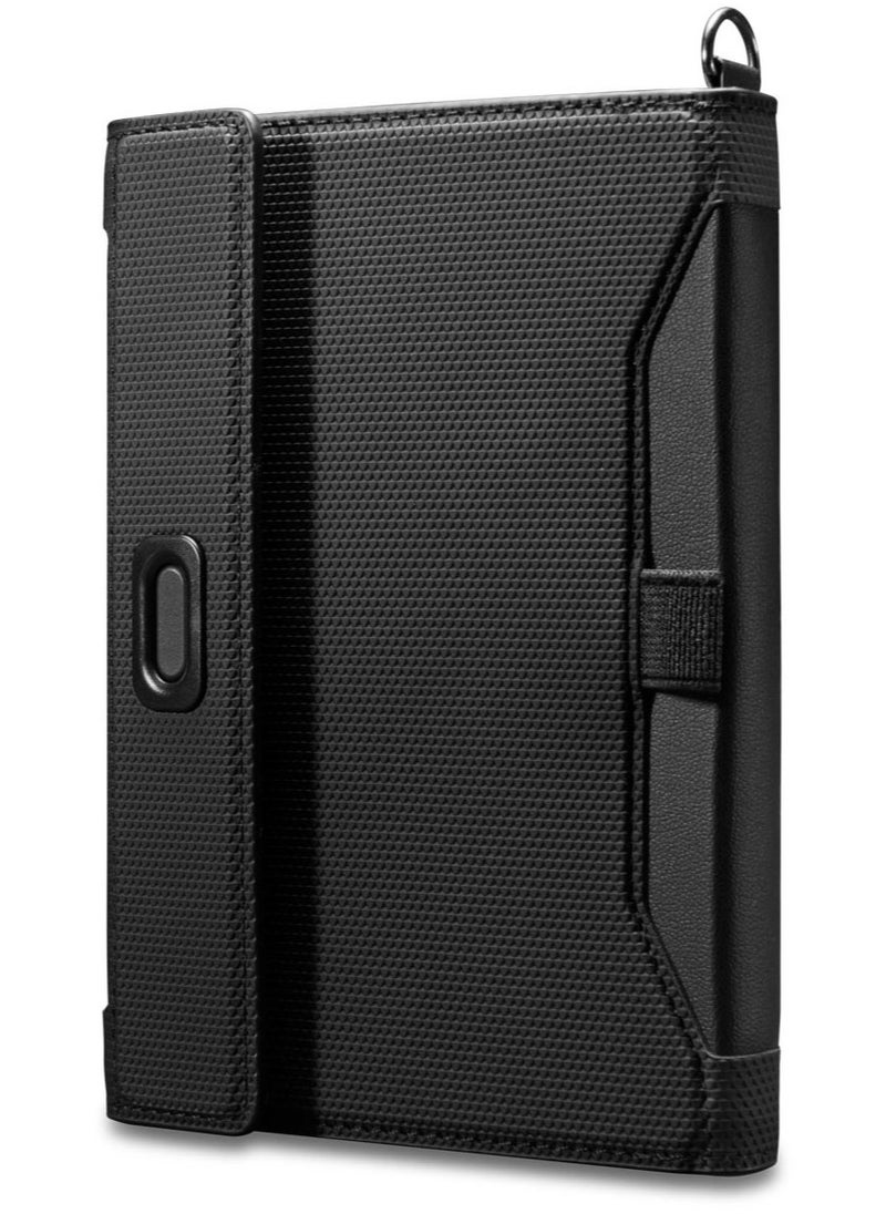 Passport Cover AirTag Holder Card Wallet Travel Documents Organizer Protector Accessories with RFID Blocking Technology SIM Card Pin Included - Black
