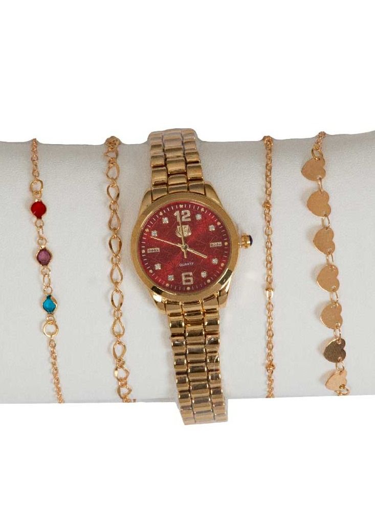 آر إس طقم ساعة نسائية - Image 3