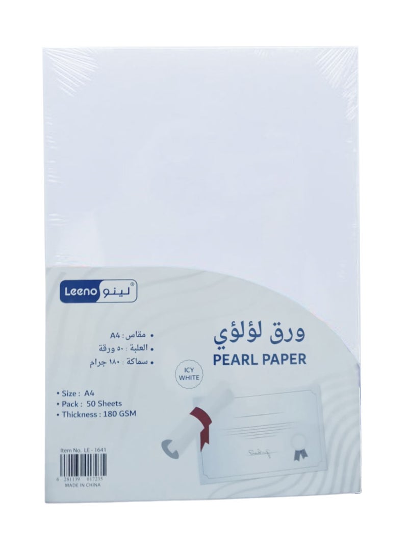 LEENO 50-Piece Pearl Paper 