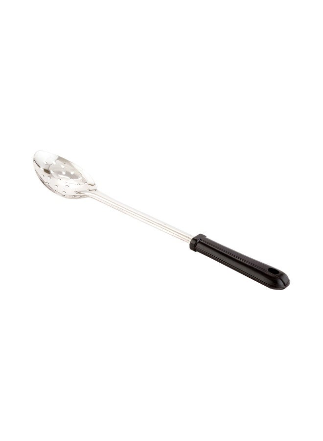 Restaurantware 15 Inch x 2.75 Inch Serving Spoon, 1 Perforated Catering Spoon - Polished Finish, Dishwashable, Stainless Steel Buffet Spoon, Serving Utensil For Parties, Catering, Banquets, Home - Image 1