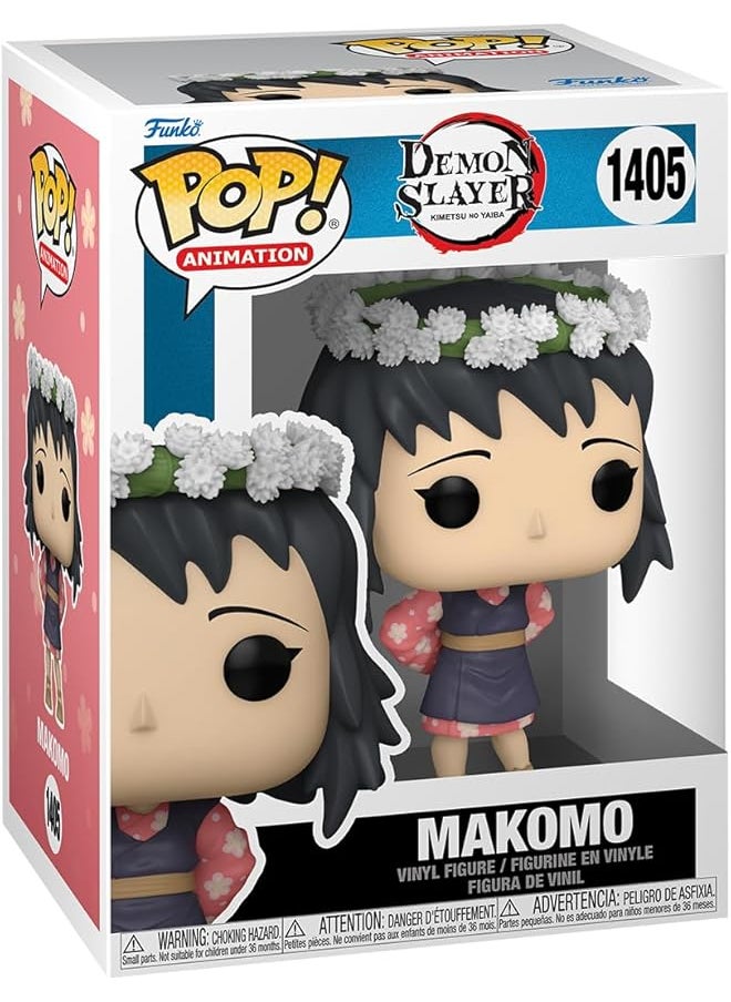 Funko Pop! - Animation Demon Slayer Makomo Flower Head Dress Collectible Toys 72132 - Image 1