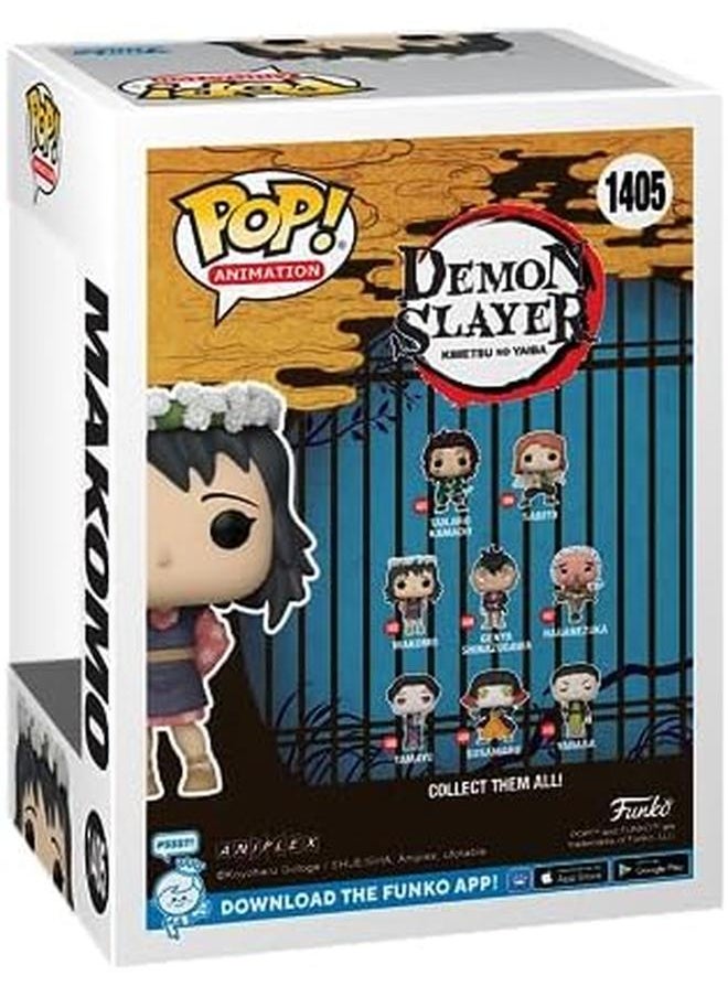Funko Pop! - Animation Demon Slayer Makomo Flower Head Dress Collectible Toys 72132 - Image 1