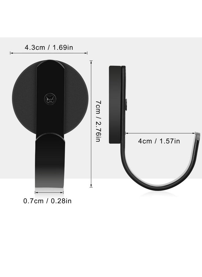 FYY FYY Magnetic Wreath Hanger, 2 Pack Heavy Duty Magnets with Hook for Refrigerator, Christmas Decoration Magnetic Hooks for Metal Front Door, Cruise Hook Hanger for Hanging Cabins Grill Coat Pattern 3  - Image 2