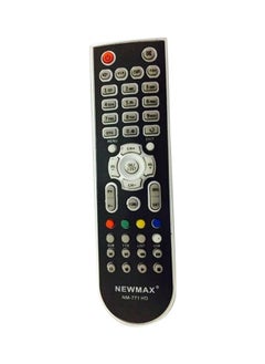 Remote Control For Satellite Receiver Black