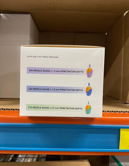 McKesson Lancets for Diabetes Testing 100 Count Lancing Device for Blood and Glucose Test 21G x 20 mm PressureActivated Sterile Single Use - Image 5