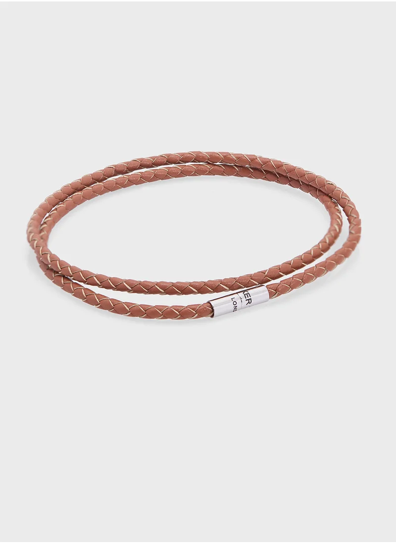 Ted Baker PPOUND Woven Leather Bracelet