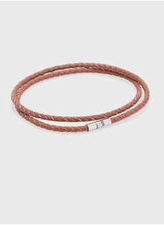 Ted Baker PPOUND Woven Leather Bracelet  - Image 1