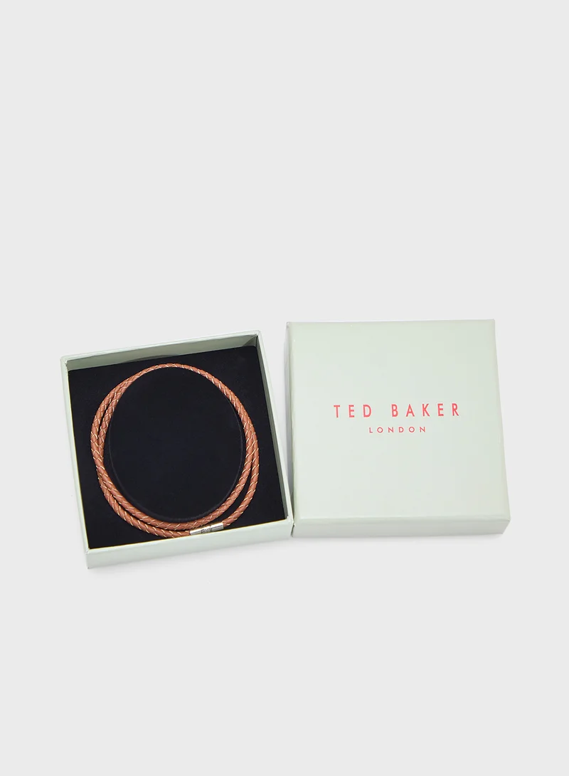 Ted Baker PPOUND Woven Leather Bracelet
