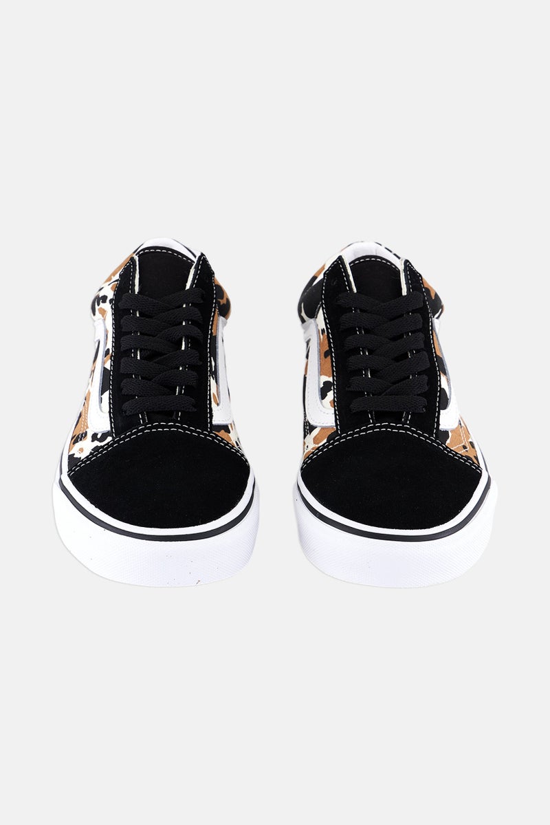 VANS Women Lace Up Skate Shoes, Black - Image 4