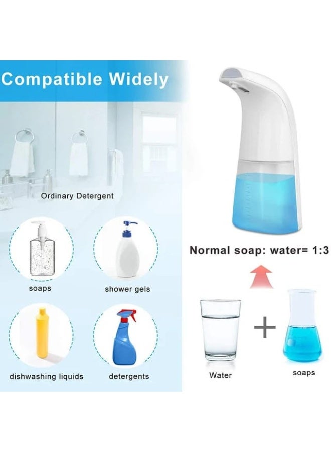 Automatic Foaming Soap Dispenser - Touchless Infrared Motion Sensor, Waterproof Smart Liquid Hand Washer for Kitchen & Bathroom - Image 2